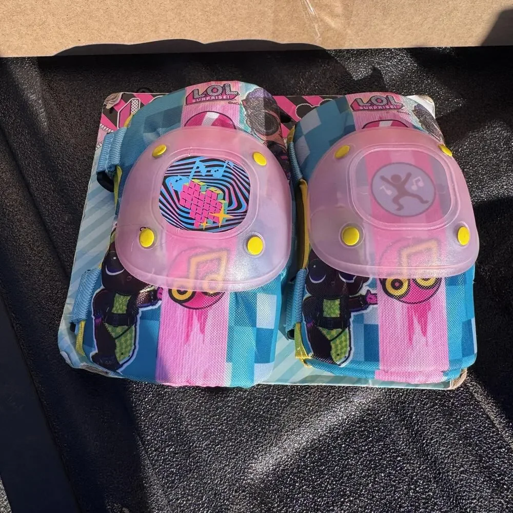 LOL Surprise Protective Gear Kids Elbow Knee Pads Set Ages 3+‎ Bell Walmart Toy